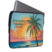 Tropischer Geist Laptopschutzhülle (Vorne Rechts)