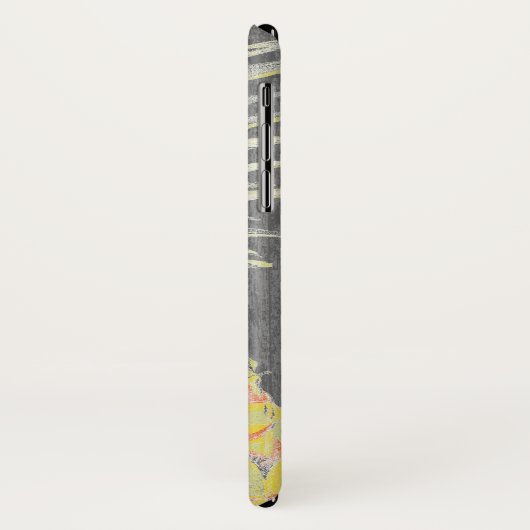 Tropischer Gelbpinneapfel Case-Mate iPhone Hülle (Hinten/Links)