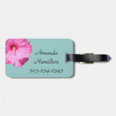 Tropischer Gepäckanhänger (Rückseite horizontal)