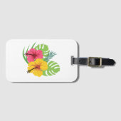 Tropischer Gepäckträger Gepäckanhänger (Vorderseite (Horizontal))