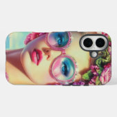 Tropischer Glamour Queen Case-Mate iPhone Hülle (Rückseite (Horizontal))