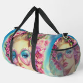 Tropischer Glamour Queen Duffle Bag (Rechte Ecke)