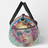 Tropischer Glamour Queen Duffle Bag (Rechts)