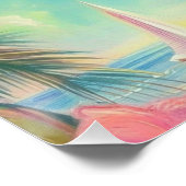 Tropischer Glamour Queen Poster (Ecke)