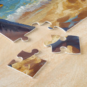 Tropischer Hai - Fröhliches Puzzle (Seite)