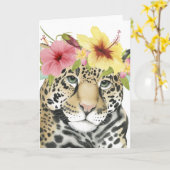 Tropischer Halo| Süßer Käse Karte (Gelbe Blume)