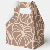 Tropischer hawaiianischer Ausdruck Geschenkschachtel (Rückseite)