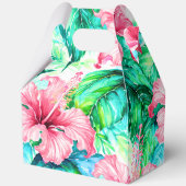 Tropischer hawaiianischer Ausdruck Geschenkschachtel (Vorderseite)