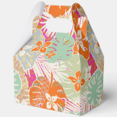 Tropischer hawaiianischer Ausdruck Geschenkschachtel (Rückseite)