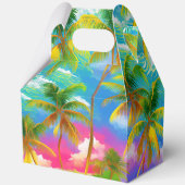 Tropischer hawaiianischer Ausdruck Geschenkschachtel (Vorderseite)