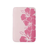 Tropischer hawaiianischer Hibiskus Badematte (Vorderseite Vertikal)