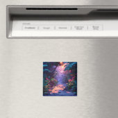 Tropischer hawaiianischer Wanderweg Magnet (In Situ (Geschirrspüler))