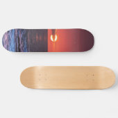 Tropischer hawaiischer skateboard (Horizontal)