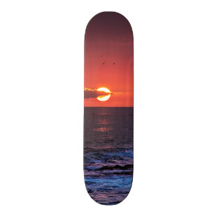 Tropischer hawaiischer skateboard
