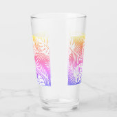 Tropischer Herbst, Sommerblattmuster Glas (Rechts)