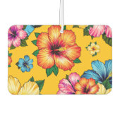 Tropischer Hibiskus Autolufterfrischer (Vorderseite)