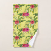 Tropischer Hibiskus  Badhandtuch Set (Handtuch)