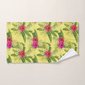 Tropischer Hibiskus  Badhandtuch Set (Handtuch)