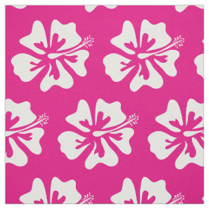 Tropischer Hibiskus Blume Hawaii Blumenmuster Stoff