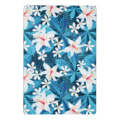 Tropischer Hibiskus-Blumenmuster 2 Mini Klemmbrett (Rückseite)