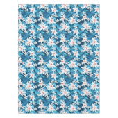 Tropischer Hibiskus-Blumenmuster 2 Tischdecke (Vorderseite)