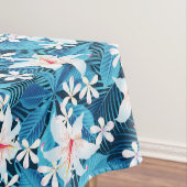 Tropischer Hibiskus-Blumenmuster 2 Tischdecke (Beispiel)