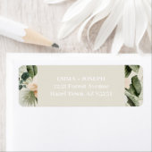 Tropischer Hibiskus Boho Blumenadresse (Insitu)