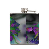 Tropischer Hibiskus Flachmann (Rückseite)