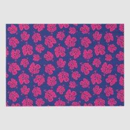 Tropischer Hibiskus für ein bisschen Paradies auf  Seidenpapier