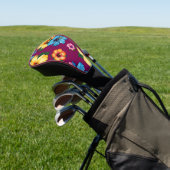 Tropischer Hibiskus Golf Headcover (In SItu)