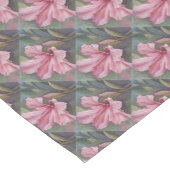 TROPISCHER HIBISKUS KURZER TISCHLÄUFER (Ecke)