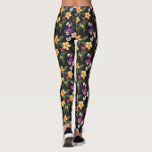 Tropischer Hibiskus Leggings (Rückseite)