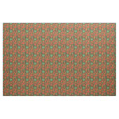 Tropischer Hibiskus Monstera Leaf Grünes Muster Stoff (Fat Quarter (45,7 x 55,9 cm))