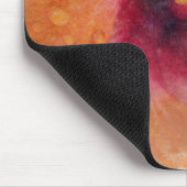 Tropischer Hibiskus Mousepad (Ecke)