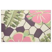 Tropischer Hibiskus Muster - PINK Stoff (Fat Quarter (45,7 x 55,9 cm))
