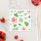 Tropischer Hibiskus Serviette (Beispiel)