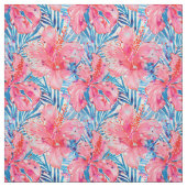 Tropischer Hibiskus Stoff (Muster)