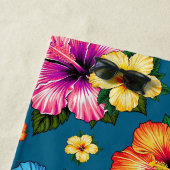 Tropischer Hibiskus Strandtuch (Beispiel)