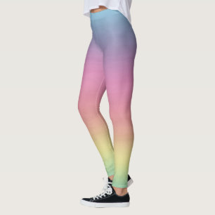 Tropischer Himmel Farbenfrohe Regenbogenglanz Leggings