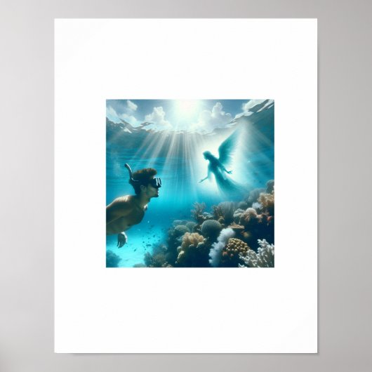 Tropischer Himmel Poster (Vorne)