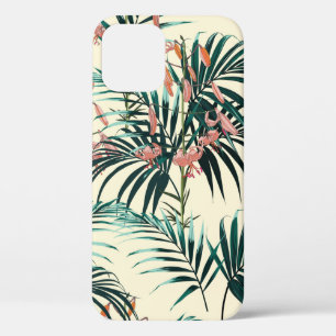 Tropischer Hintergrund mit Dschungel-Pflanze. Naht Case-Mate iPhone Hülle