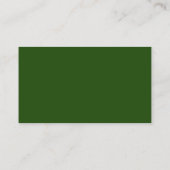 Tropischer Hochzeits-Website-QR-Code Monstera Grün Begleitkarte (Rückseite)