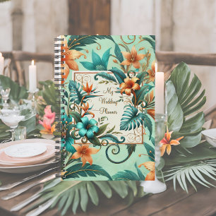 Tropischer Hochzeitsplaner Planer