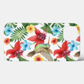 Tropischer Hummingvogel Case-Mate iPhone Hülle (Rückseite (Horizontal))
