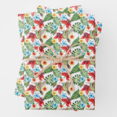 Tropischer Hummingvogel Geschenkpapier Set (Beispiel)