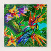 Tropischer Hummingvogel Puzzle (Horizontal)
