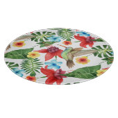 Tropischer Hummingvogel Schneidebrett (Ecke)