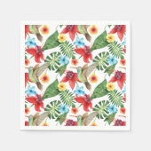 Tropischer Hummingvogel Serviette (Vorderseite)