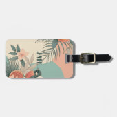 Tropischer Hummvogel Gepäckanhänger (Vorderseite horizontal)