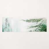 Tropischer Individuelle Name Yogamatte (Vorderseite (Horizontal))